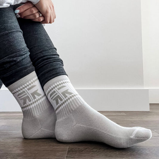 Adult Logo socks | Gray