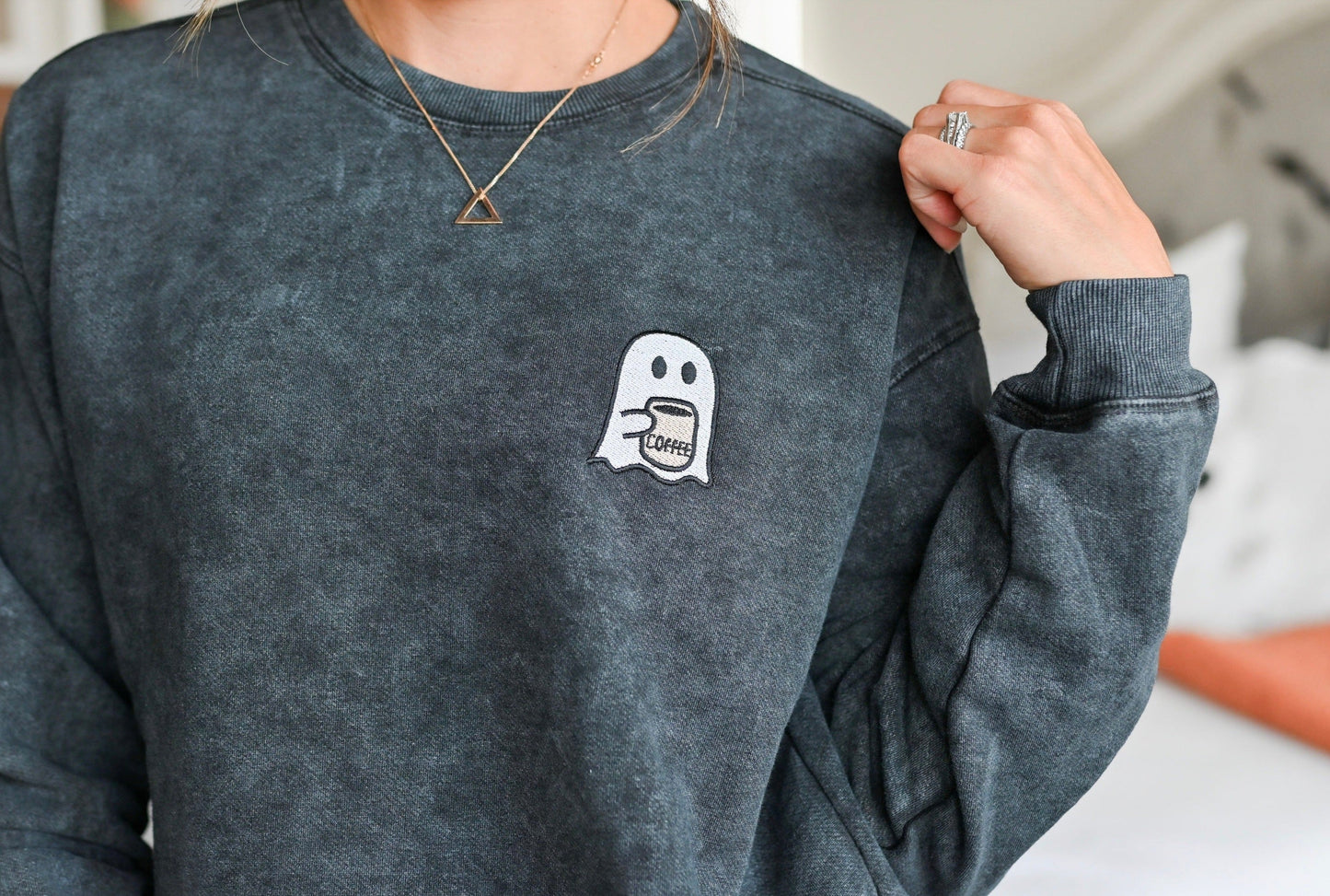 Coffee Ghost Crewneck